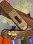 Ремінь Hermes Kelly 18 Belt Brown Leather (6)