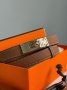 Ремінь Hermes Kelly 18 Belt Brown Leather (5)