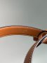 Ремінь Celine Medium Triomphe Belt In Taurillon Leather Brown (6)