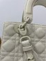 Сумка Christian Dior Lady Mini Total Beige (8)