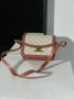 Сумка Celine The Triomphe Bag Canvas and Calfskin White (5)