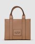 Сумка Marc Jacobs The Leather Small Tote Bag Beige (4)