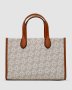 Сумка Michael Kors GIGI LG Grab Tote Ivory (4)