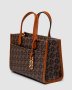 Сумка Michael Kors GIGI LG Grab Tote Brown (3)