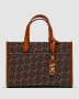 Сумка Michael Kors GIGI LG Grab Tote Brown (2)