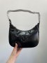 Сумка Pinko Half Moon Bag Simply Black With Leather Buckle (7)