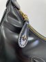 Сумка Pinko Half Moon Bag Simply Black With Leather Buckle (9)