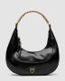 Сумка Pinko Classic Brioche Bag Hobo Black (3)