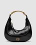 Сумка Pinko Mini Brioche Bag Hobo Black (2)