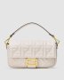 Сумка Fendi Baguette Cream Leather Bag (2)