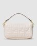 Сумка Fendi Baguette Cream Leather Bag (3)