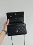 Сумка Chanel Classic Wallet on Chain Black Silver (6)