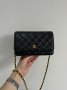 Сумка Chanel Classic Wallet on Chain Black Gold (6)