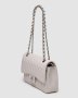 Сумка Chanel Classic 2.55 Medium Double Flap in White Silver (4)