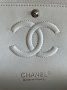 Сумка Chanel Classic 2.55 Medium Double Flap in White Silver (7)