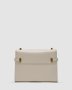 ???? Saint Laurent Manhattan Mini Leather Shoulder Bag Cream (2)