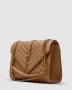 ???? Saint Laurent Envelope Medium In Quilted Leather Beige (3)