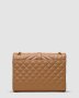 ???? Saint Laurent Envelope Medium In Quilted Leather Beige (2)