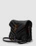 ???? Saint Laurent Toy LouLou In Quilted Leather Black/Gold (3)