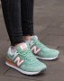 Кросівки New Balance 574 Green Orange White (рр 37-41) (5)