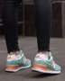 Кросівки New Balance 574 Green Orange White (рр 37-41) (4)