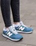 Кросівки New Balance 574 Blue White (рр 37-41) (5)