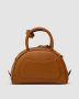 Сумка MiuMu Leather Top Handle Bag Brown (3)