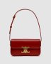 Сумка Celine Shoulder Bag Claude In Shiny Calfskin Burgundy (2)