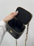 Сумка Chanel Classic Black Lambskin Pearl Crush Mini Vanity Case (8)