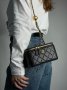 Сумка Chanel Classic Black Lambskin Pearl Crush Vanity Bag (2)