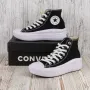 Кеди на платформі чорно-білі Converse Chuck Taylor All Star Move Platform (рр 36-40) (5)