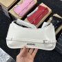 Сумка Jacquemus Le Bisou Ceinture Leather Shoulder Bag in White (3)