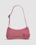 Сумка Jacquemus Le Bisou Ceinture Leather Shoulder Bag in Pink (3)