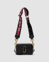 Сумка Marc Jacobs The Snapshot Black Pink Belt (3)