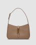 Сумка YSL Hobo Le 5 A 7 Leather Shoulder Bag in Beige Gold (2)