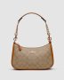 Сумка Coach Teri Caramel Shoulder Bag In Signature Canvas (2)