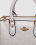 Сумка Coach Rowan White Satchel In Signature Canvas (4)