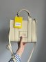 Сумка Marc Jacobs The Leather Small Tote Bag Cream (8)