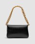 Сумка Balenciaga Small Bb Flap Leather Bag Black Gold (3)