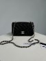 Сумка Classic 1.55 Small Single Flap in Black Silver (5)