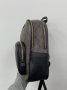 Рюкзак Coach Large Court Backpack In Signature Canvas in Brown Black (6)