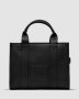 Сумка Marc Jacobs The Leather Medium Tote Bag Black (3)