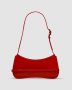 Сумка Jacquemus Le Bisou Ceinture Leather Shoulder Bag in Red (4)