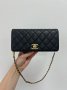 Сумка Chanel Shoulder Bag Black Gold (6)