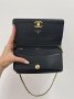 Сумка Chanel Shoulder Bag Black Gold (9)