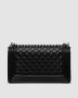 ???? Chanel Medium Boy Black/Silver Caviar RHW (2)