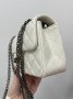 Сумка 1.55 Reissue Double Flap Leather Bag White Black (4)