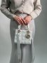 Сумка Small Lady Dior My ABCDIOR Bag White (3)