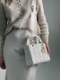 Сумка Small Lady Dior My ABCDIOR Bag White (4)