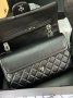 Сумка Chanel Classic 2.55 Medium Double Flap in Black (6)